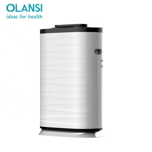 OLANSI K09A 600CADR LOW NOEL HEPA AIR PUNIPIER LASER SENSOR EN DUSTSOR SENSOR PM1.0 PM2.5 WIFI Afstandsbediening Air Purifier voor thuis